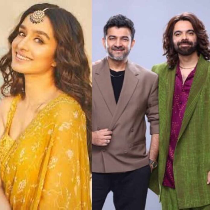 Shraddha Kapoor, Sachin-Jigar, Stree 2 soundtrack, Bollywood music 2024, Bollywood musical duo, hit Bollywood songs, Bollywood collaborations, heartfelt praises, Sachin-Jigar hits, Stree 2 album, Bollywood music chart, Shraddha Kapoor songs, iconic Bollywood tunes, musical success, Bollywood playlists 2024, Stree 2 movie, Shraddha Kapoor and Sachin-Jigar, Bollywood soundtracks, social media tribute, Bollywood duos, Stree movie series music,