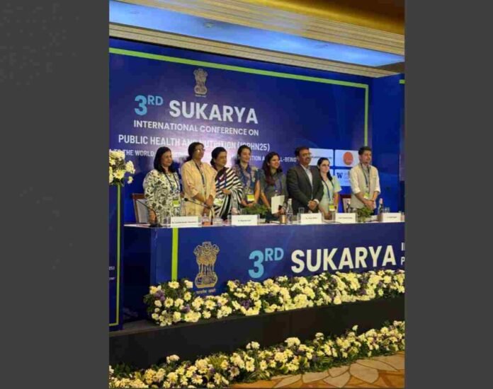 adolescent nutrition India, second window of growth, food policy overhaul, anaemia in adolescent girls, malnutrition double burden, Sukarya ICPHN 2025, Prof. K. Srinath Reddy, public health conference